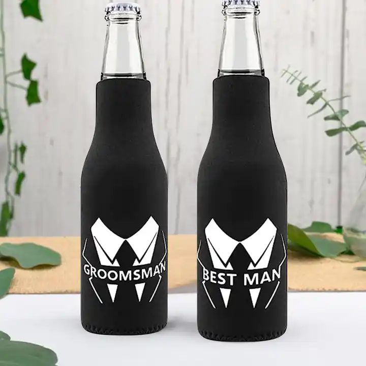 Classical Beer Bottle Can Cooler Sleeve